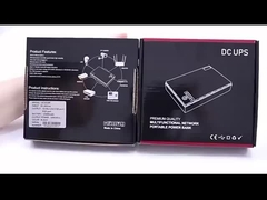 Mini-connecteurs à courant continu 18w 8800mah pour routeur et modem