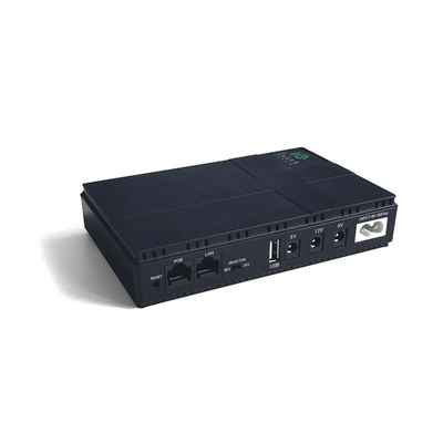 Diverter 18W/36W Mini Battery Backup 10000mah Output 5VDC / 9VDC / 12VDC