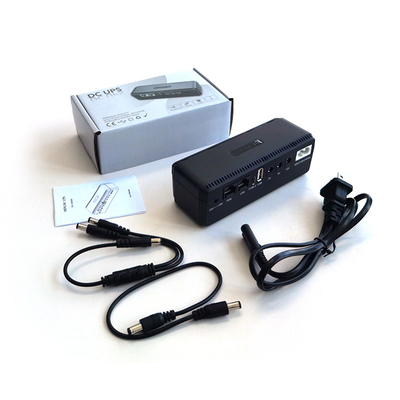 MINI DC UPS 12V 8800mah 10400mah 5V 9V 12V Mini Ups Backup Power For Wifi Router