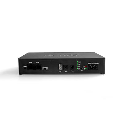 HKIVI DC Mini Ups For Wifi Router 20000mah 8800mah Poe Ups 10400mah Output 9v 12v 15v 24v Mini Ups For Router And Modem