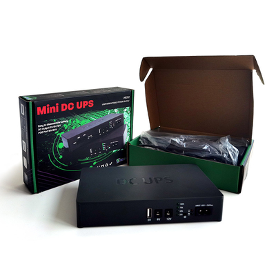 Portable DC Mini UPS For Wifi Router Smart Mini UPS Battery Backup Multi Output Online
