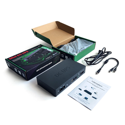 Portable DC Mini UPS For Wifi Router Smart Mini UPS Battery Backup Multi Output Online