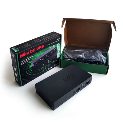 Portable DC Mini UPS For Wifi Router Smart Mini UPS Battery Backup Multi Output Online